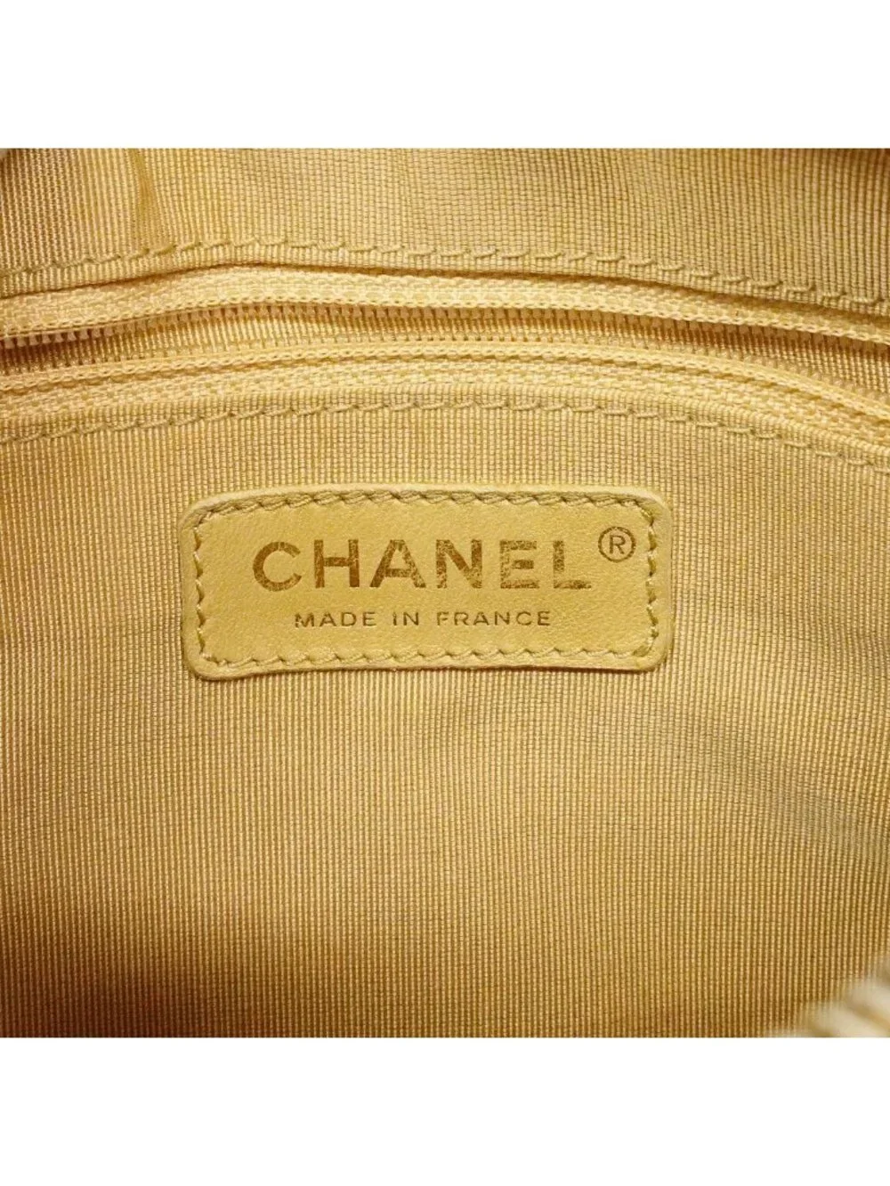 Chanel Shoulder Bag Quilted Caviar Leather Brown Gold